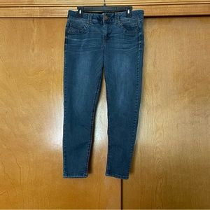 Democracy "Ab"technology Skimmer Skinny Jeans Size 10 Dark Wash Stretch